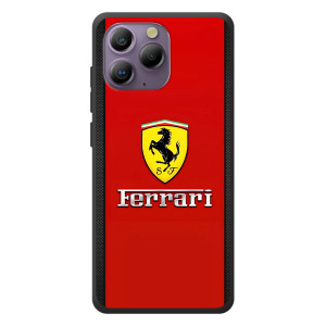 Силиконовый бампер с картинкой машины на Blackview A96 – Ferrari Logo