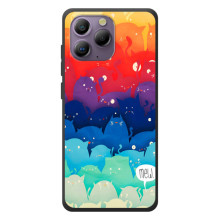 Силіконовий чохол з котиком для Blackview A96 – Mew
