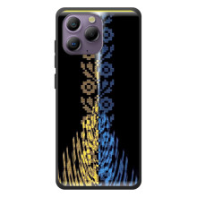 Силіконовый Чохол на Blackview A96 (Патріотична вишиванка)