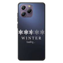 Зимние Чехлы для Блэквью А96 - прозрачный фон