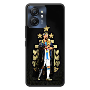 Чехлы Лео Месси Аргентина для Blackview Color 8 – Месси король