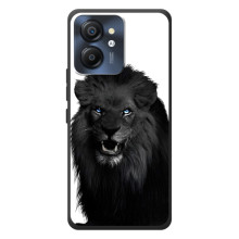 Чехлы с картинками животных Blackview Color 8 (Черный ЛЕВ)