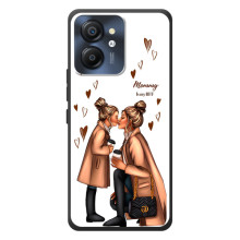 Чохол з друком для Blackview Color 8 - (Мама з дитинкою) (AlphaPrint) – Донька і мама
