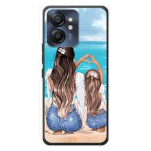 Чохол з друком для Blackview Color 8 - (Мама з дитинкою) (AlphaPrint)