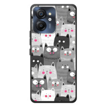 Чохли з Котиками для Blackview Color 8 (VPrint) – Мальовані котики