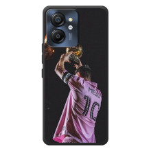 Чохол Мессі футболіст для Blackview Color 8 – Мессі з кубком