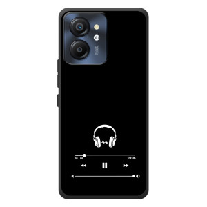 Чехол с картинками на черном фоне для Blackview Color 8 – Плеер