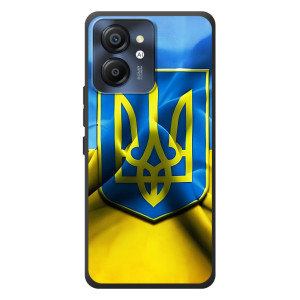 Чехол с картинкой (Патриотический ГЕРБ) на Blackview Color 8 (Герб и Флаг Украины)