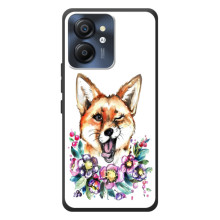 Чехол с Лисичкой для Blackview Color 8 (Хитрая лиса)