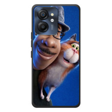 Чохол з принтом Душа на Blackview Color 8 – Джо і кіт