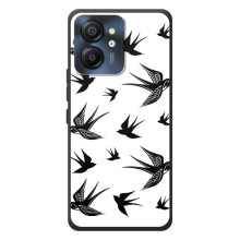 Чохол з пташками на Blackview Color 8 (VPrint) – Ластівки
