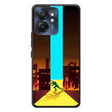 Чехол с Украинской символикой на Блэквью Колор 8