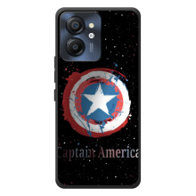 Чехол с Щитом Капитана Америки на Blackview Color 8 (Щит Капитана)