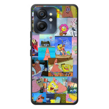 Силиконовый чехол Спанч Боб на Блэквью Колор 8 (Комиксы Спанч Боб)