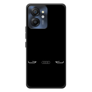 Силиконовый бампер с картинкой машины на Blackview Color 8 – Силует Audi
