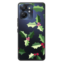 Зимние Чехлы для Блэквью Цвет 8 - прозрачный фон (Рождественский фон)