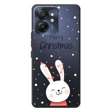 Зимние Чехлы для Блэквью Цвет 8 - прозрачный фон (Рождественский заяц)