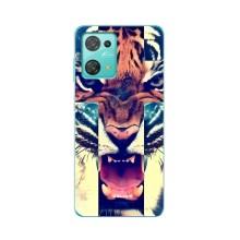 Чехлы с изображением разных животных для Blackview Oscal C30 Pro (Яркий Тигр)