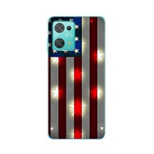 Чехол Флаг USA для Blackview Oscal C30 Pro (Флаг США 2)