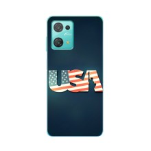 Чехол Флаг USA для Blackview Oscal C30 Pro (USA)