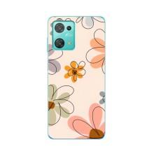 Чохол з квітковим принтом на Blackview Oskal S30 Pro – Кольорові квіти
