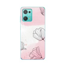 Чохол з квітковим принтом на Blackview Oskal S30 Pro