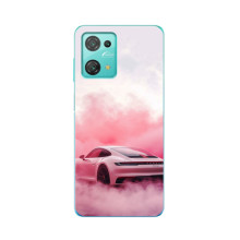 Чохол з авто Порше для Blackview Oscal C30 Pro – Рожевий Порше