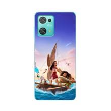 Чехол с мультфильмом Моана Blackview Oscal C30 Pro – Моана и Мауи