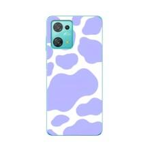 Чохол з принтом корови на Blackview Oskal S30 Pro – Фіолетовий принт