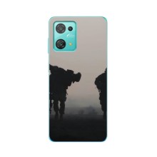 Чехол с украинским воином на Blackview Oscal C30 Pro (Украинские солдаты)