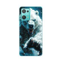 Чехол с картинкой «Хищники» для Blackview Oscal C30 Pro – Медведь