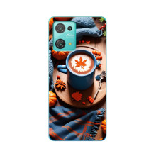 Чехол с уникальным дизайном «Осень с кофе» для Blackview Oscal C30 Pro – Кофе и тыквы