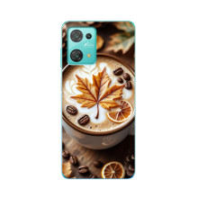 Чехол с уникальным дизайном «Осень с кофе» для Blackview Oscal C30 Pro – Пряный кофе