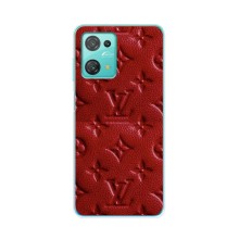 Текстурный Чехол Louis Vuitton для Блеквью Оскал С30 Про – Красный ЛВ