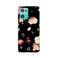 Чохли з квітами для Blackview Oscal C30 (VPrint) (Трояндочки)