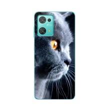 Чохли з Котиками для Blackview Oscal C30 (VPrint) (Сірий Кіт)