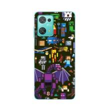 Чехол Майнкрафт на Blackview Oscal C30 (AlphaPrint) Minecraft