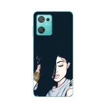 Чехол с печатью для Blackview Oscal C30 - (Мода) (AlphaPrint) (Красивая девочка)