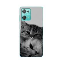 Чохол з малюнком кіт на Blackview Oscal C30 – Пара котів