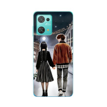 Чохол з дизайном Венздей 2 на Blackview Oscal C30 – Венздей і Тайлер