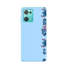 Чохол з принтом Стіч на Blackview Oscal C30 – Стіч фон