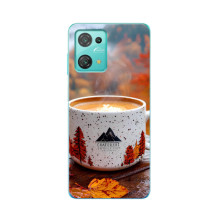 Чехол с уникальным дизайном «Осень с кофе» для Blackview Oscal C30 – Кофе на природе