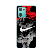 Силиконовый Чехол на Blackview Oscal C30 с картинкой Nike (Nike дым)