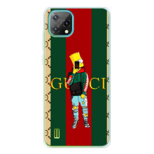 Брендновые Чехлы для Blackview Oscal C60 - (PREMIUMPrint) (Барт ГУЧЧИ)