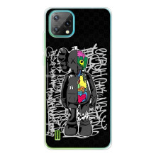 Чехлы для Blackview Oscal C60 - Bearbrick Louis Vuitton (PREMIUMPrint) (Стиль Bearbrick)