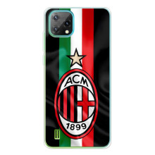 Чехлы для Blackview Oscal C60 (VPrint) - Футбольные клубы (ФК Милан)