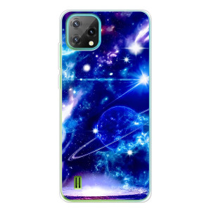 Чехлы КОСМОС для Blackview Oscal C60 – Яркий космос