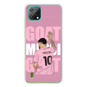Чехлы Лео Месси в Майами на Blackview Oscal C60 – GOAT MESSI