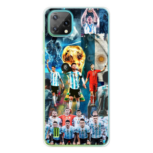 Чехлы Месси для Blackview Oscal C60 (AlphaPrint)