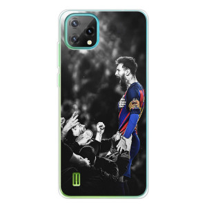 Чехлы Месси для Blackview Oscal C60 (AlphaPrint)